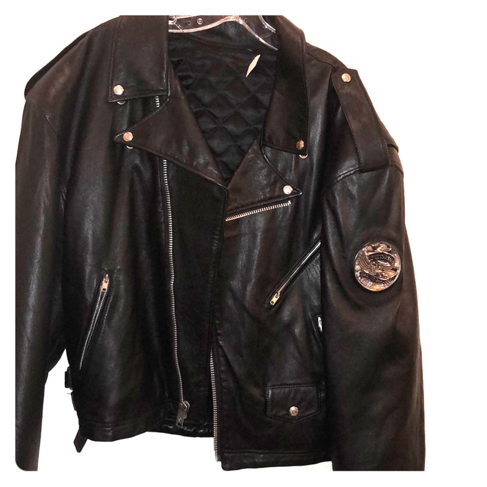 “Live to Ride” Harley Davidson Leather Jacket